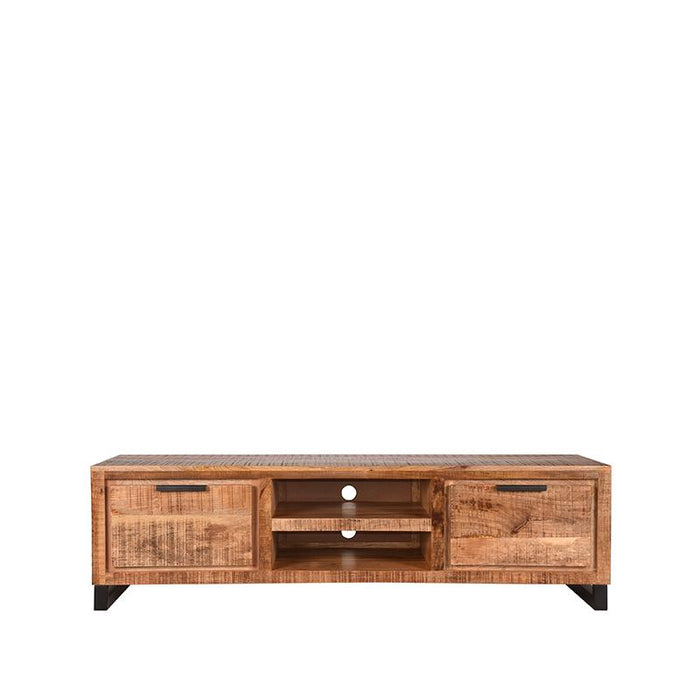Tv meubel Glasgow | Mangohout | Rough 160 cm