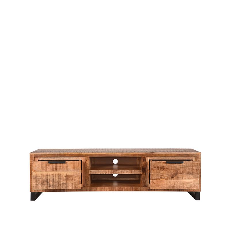 Tv meubel Glasgow | Mangohout | Rough 160 cm