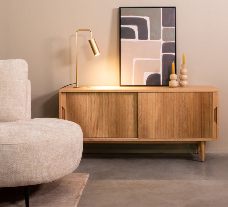 Tv meubel Jule | Eiken | 130x40x60 cm