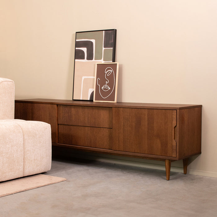 Tv meubel Jule | Eiken | 200x40x60 cm
