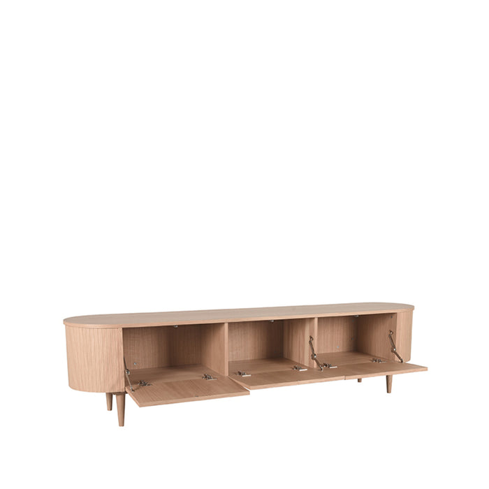 Tv meubel Oliva | Eiken | 220x47x55 cm