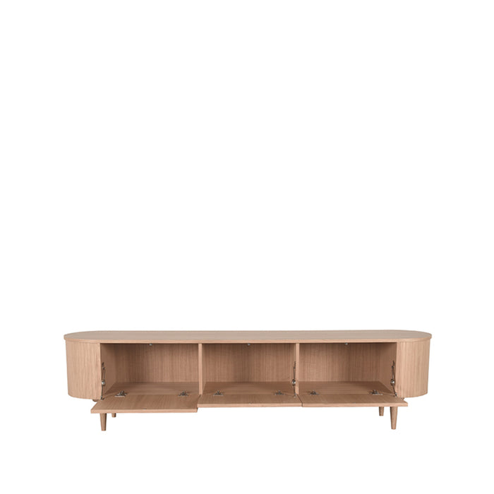 Tv meubel Oliva | Eiken | 220x47x55 cm