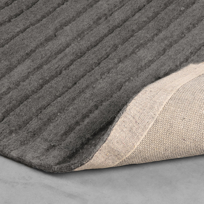 Vloerkleden Luxy | Wol | Antraciet 200x300 cm