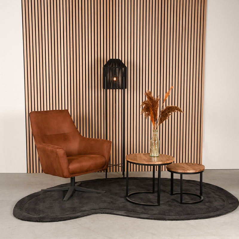 Vloerkleden Mody | Synthetisch | Antraciet 160x230 cm