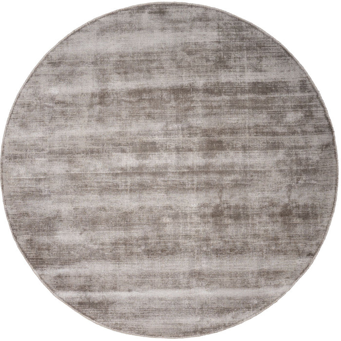 Vloerkleed Cos - Viscose Taupe Rond ø150 cm