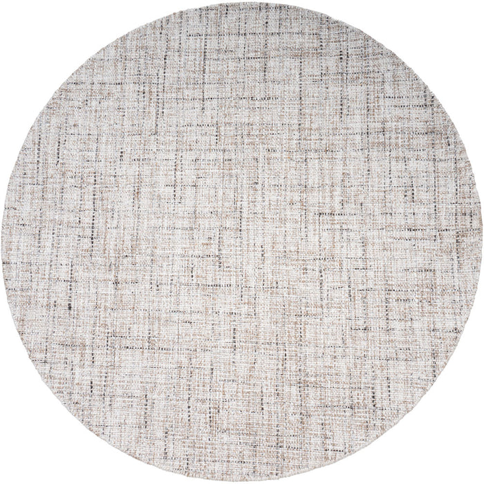 Vloerkleed Cross Beige - Rond ø160 cm