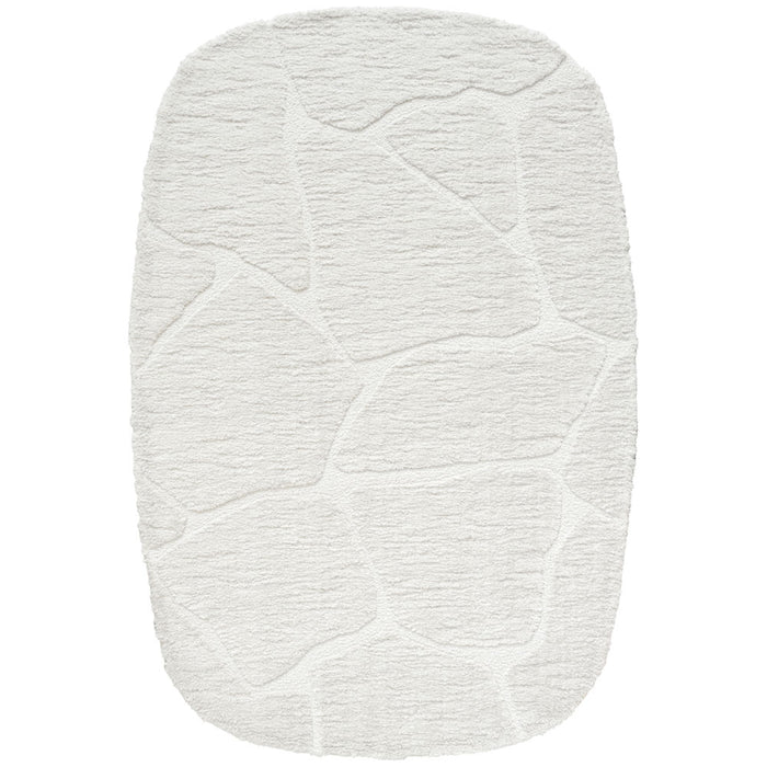 Vloerkleed Macy Creme - Rounded Corners 200 x 290 cm