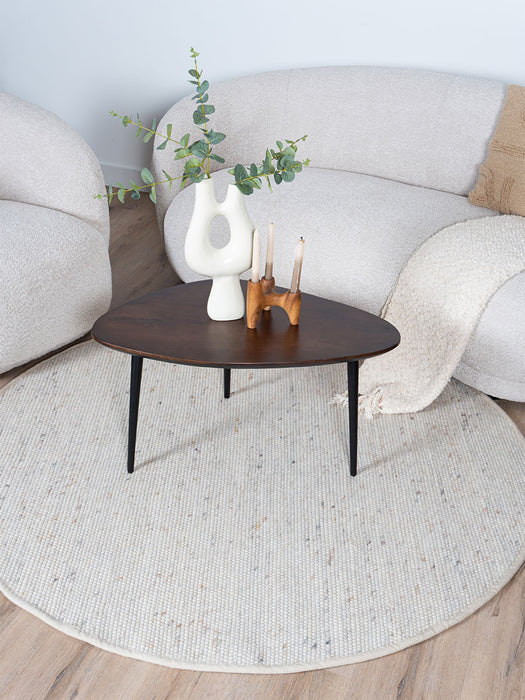 Vloerkleed Scott Beige Rond ø160 cm