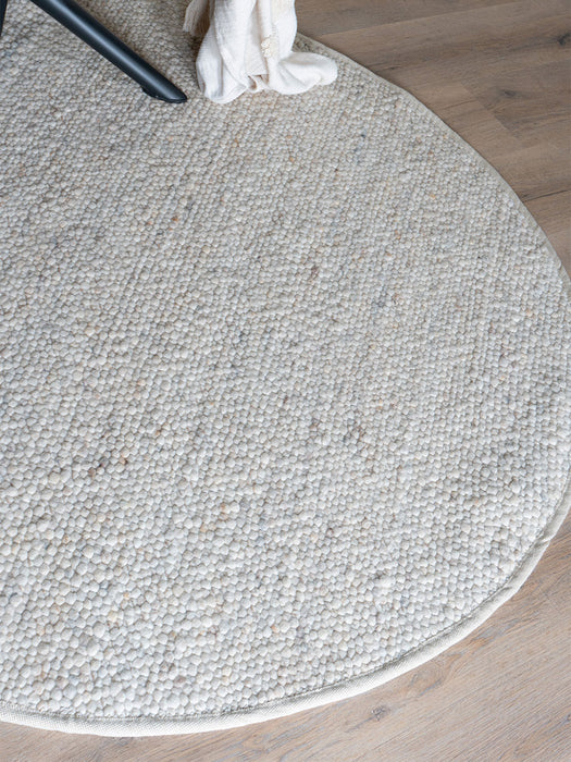 Vloerkleed Stone Beige 215 - Rond ø160 cm