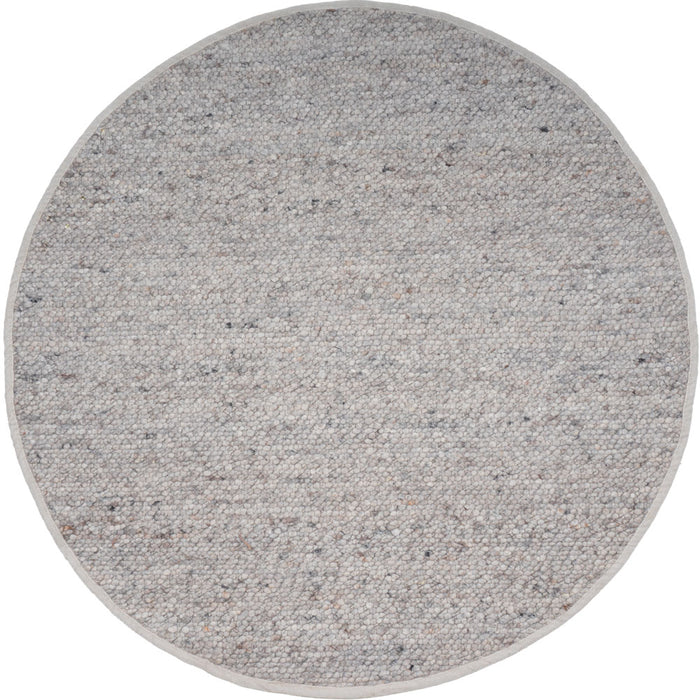 Vloerkleed Stone Licht Grijs 421 - Rond ø200 cm