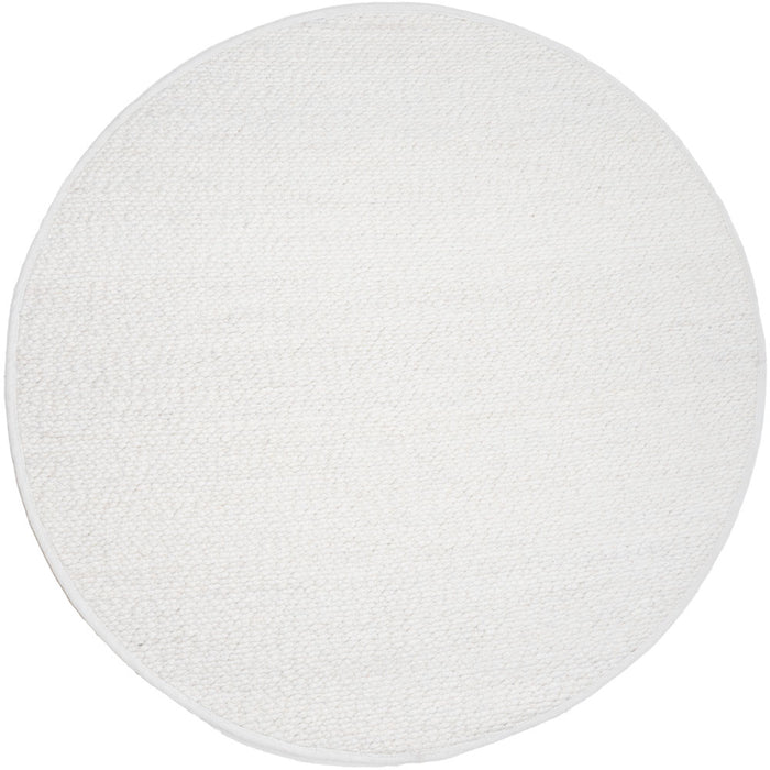 Vloerkleed Stone White Rond ø200 cm