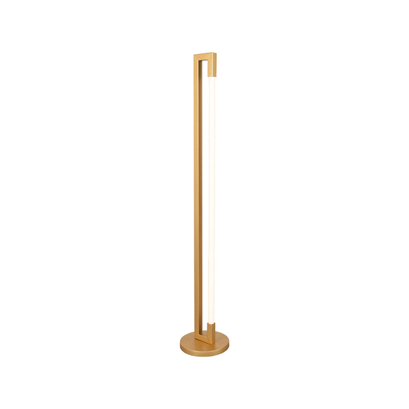 Vloerlamp Futuro | Metaal | Antiek goud