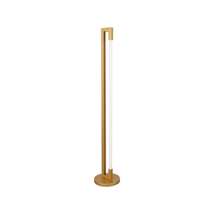 Vloerlamp Futuro | Metaal | Antiek goud