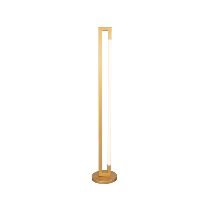 Vloerlamp Futuro | Metaal | Antiek goud