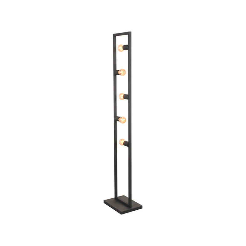 Vloerlamp Quadrato | Metaal | Zwart
