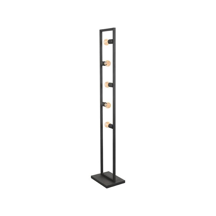 Vloerlamp Quadrato | Metaal | Zwart