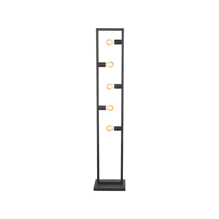 Vloerlamp Quadrato | Metaal | Zwart