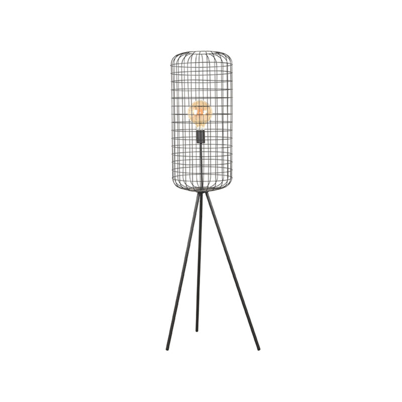 Vloerlamp Solido | Metaal | Zwart