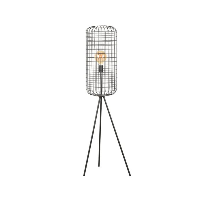 Vloerlamp Solido | Metaal | Zwart