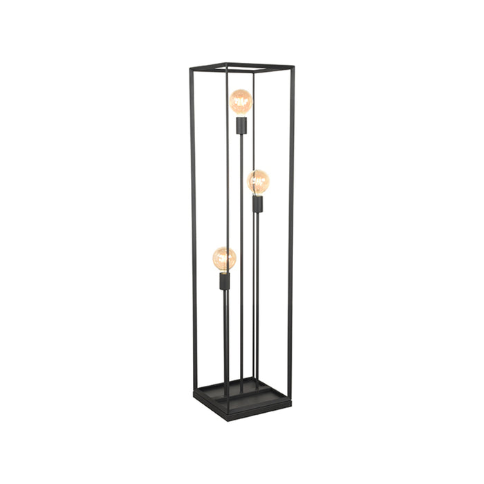 Vloerlamp Tetto | Metaal | Zwart
