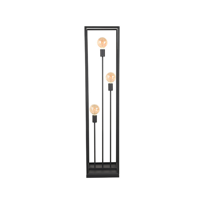 Vloerlamp Tetto | Metaal | Zwart