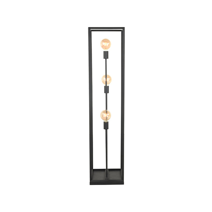 Vloerlamp Tetto | Metaal | Zwart