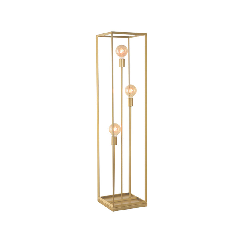 Vloerlamp Tetto | Metaal | Antiek goud