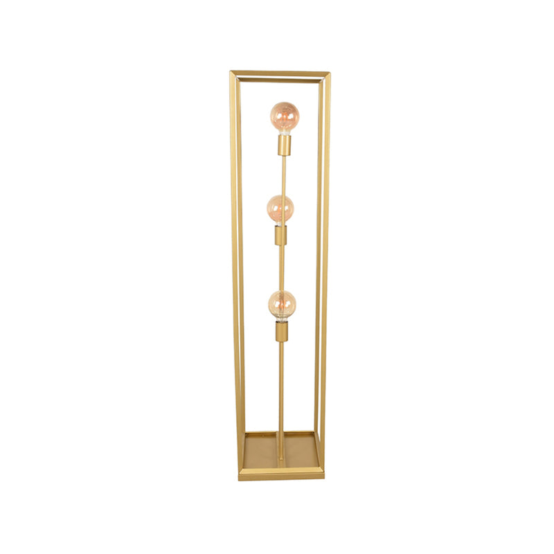 Vloerlamp Tetto | Metaal | Antiek goud