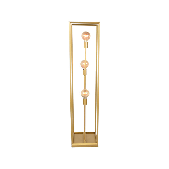 Vloerlamp Tetto | Metaal | Antiek goud