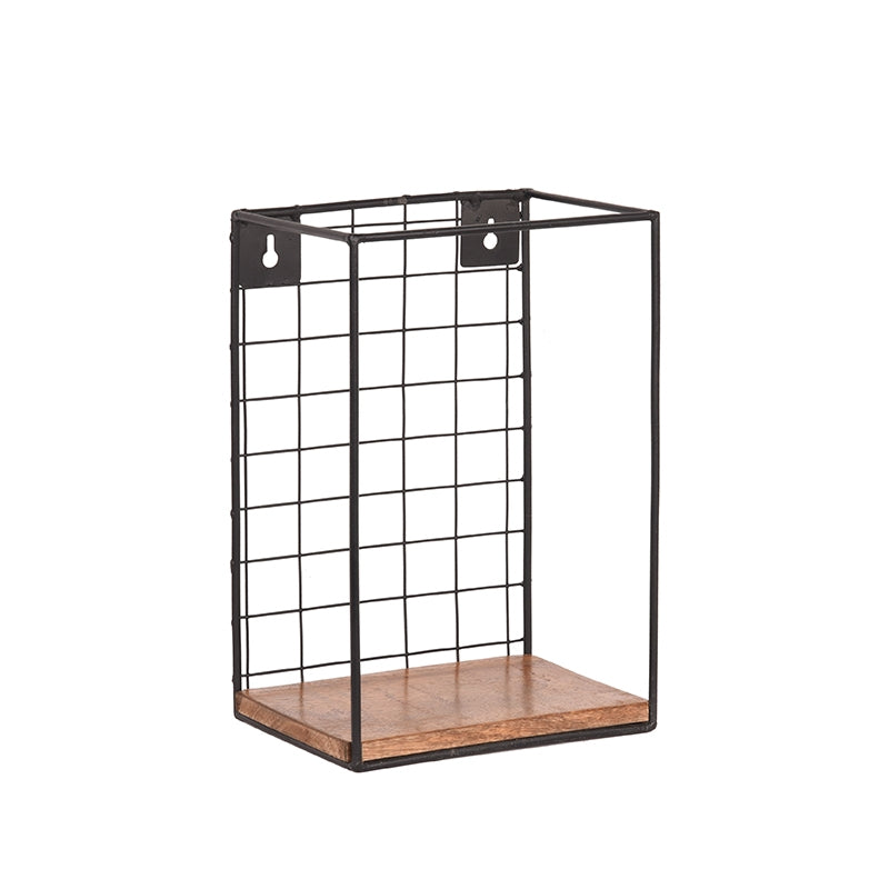 Wanddecoratie Firm | Mangohout | Wandrek Rough L